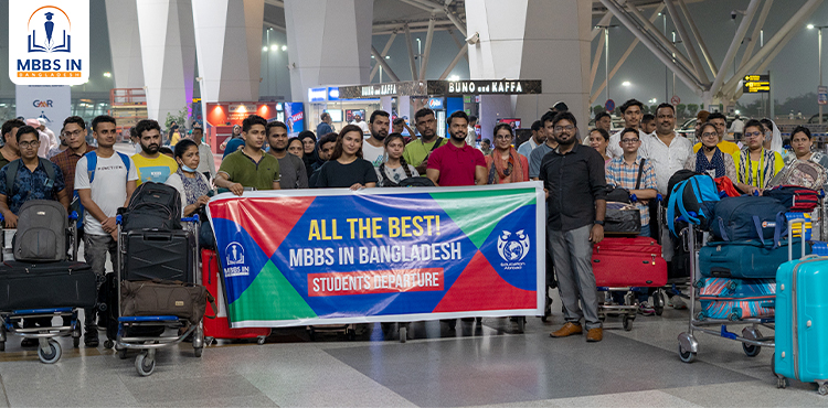 Departs To Join MBBS in Bangladesh 